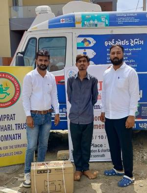 Self-Employment Camp Distribution Gir Somnath  06.10.2025
