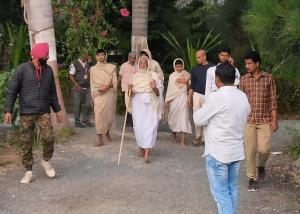 Along with having the darshan of Gurudevshri Gunaratna Surishwarji Maharaj, Union Minister Shri C. R. Patil was very impressed after getting information about the work of our organization.