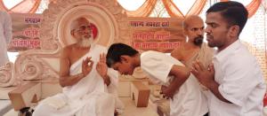 Along with having the darshan of Gurudevshri Gunaratna Surishwarji Maharaj, Union Minister Shri C. R. Patil was very impressed after getting information about the work of our organization.
